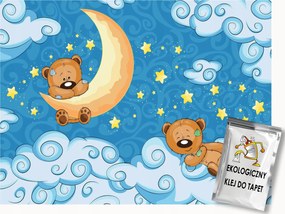 Fotótapéta Flizelina Gyerekeknek Ég mackók a felhőkben 300x210 ragasztó