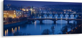 A prágai hidak képe (120x50 cm)