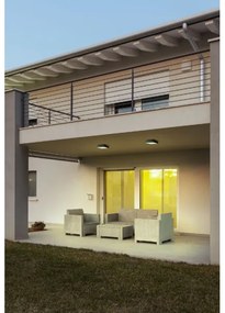 Redo 90157 - LED Kültéri mennyezeti lámpa MARINA LED/12W/230V IP65 antracit