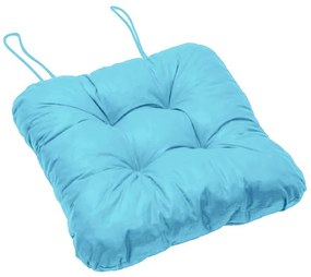 SOFT azúrkék székpárna