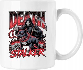 Halál bögre death stalker metal vibe fehér 330ml