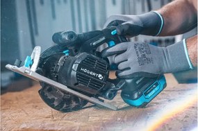 Högert HT2E235-0CS körfűrész, 165mm, 18V, dobozban