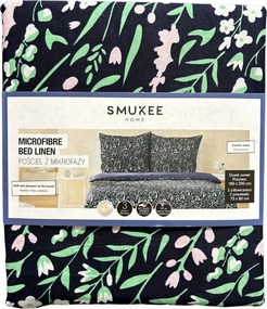 Mikrofázisos ágyneműhuzat garnitúra Smukee párnahuzat 160x200 cm, 2x párnahuzat 70x80 cm