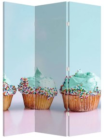 Paraván - Cupcakes (126x170 cm)