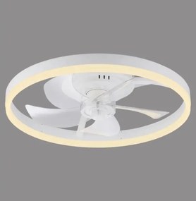 JUST LIGHT. 14624-16 - LED mennyezeti ventilátor világítással RITA LED/22W/230V + távirányító