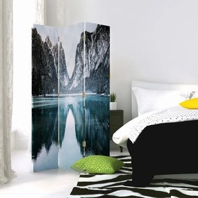Gario Paraván A hegyi tó felszíne Méret: 145 x 170 cm, Kivitelezés: Klasszikus paraván