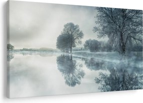Téli természet képe (90x60 cm)