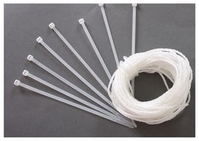 Fehér műanyag belátásgátló erkélyre 500x90 cm - Garden Pleasure