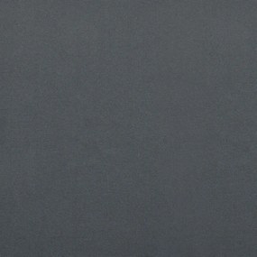 Antracit szövet és alumínium behúzható napellenző 3,5 x 2,5 m