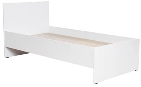 Egyszemélyes ágy 90 cm Vobima 1 (fehér) (ágyráccsal). 1094823