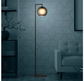 Eglo 390254 - Állólámpa ARANGONA 1xE27/40W/230V füstös