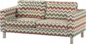 Karlstad 2 személyes kinyitható kanapé huzat Ikea zöld