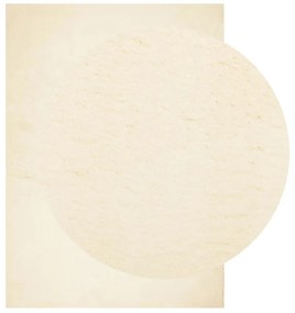 HUARTE krémszínű rövid szálú puha és mosható szőnyeg 240x340 cm