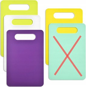 Xyz Model5 antibakteriális deszka szett BPA-mentes 4 db-os