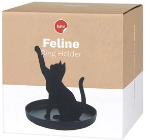 Fém ékszertartó tál Feline – Balvi