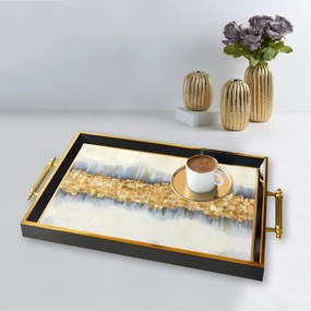 Üveg tálca, 38×24 cm – TPA9855