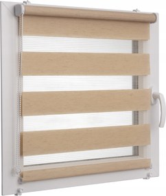 Roló Nappal Éjszaka 54x230 CM Halványrózsaszín Márvány Mintával