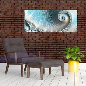 Egy texturált spirál képe (120x50 cm)