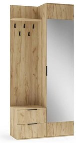 Garner előszobafal, arany tölgy