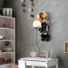 Gyerekszobai fali lámpa ASTRONAUT 1xE14/40W/230V rézszínű