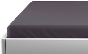 Jersey lepedő kiságyba EXCLUSIVE 60x120 cm antracit