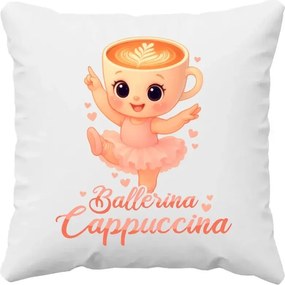 Ballerina Cappuccina Baby párna Italian Brainrot balerina csésze