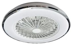 LED Mennyezeti lámpa ventilátorral OPAL LED/48W/230V + távirányítás
