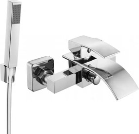 Mexen Aries R77 fürdőkád csaptelep zuhanyszettel, króm - 74483R77-00