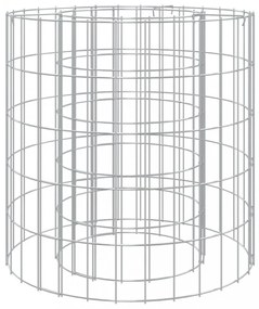 horganyzott vas gabion tűzrakó Ø 50 cm