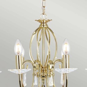 Elstead Lighting AEGEAN AG8-POL-BRASS Csillár 8x60W/E14
