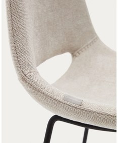 Bézs bárszék (ülésmagasság 65 cm) Zahara – Kave Home