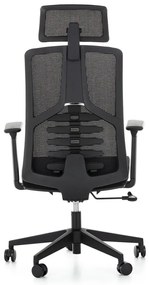 Taurino irodai szék, fekete