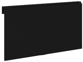 fekete szerelt fa összecsukható fali asztal 100x60x56 cm