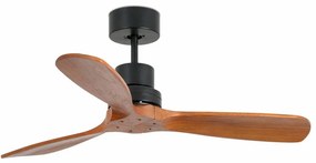 FARO 33517DC - Mennyezeti ventilátor MINI LANTAU fa/fekete + távirányító