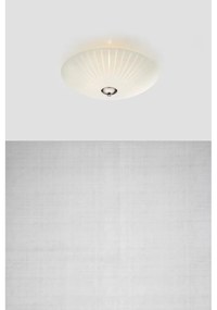 Fehér mennyezeti lámpa üveg búrával ø 43 cm Cut – Markslöjd