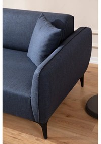 Belissimo kék sarokkanapé, bal oldali – Balcab Home