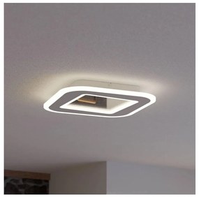 Eglo 901234 - LED Dimmelhető mennyezeti lámpa MACCHIONI LED/20W/230V fehér + + távirányító