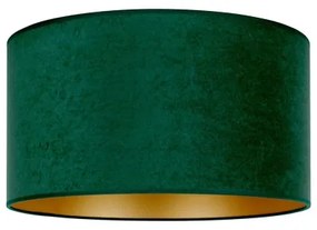 Duolla - Mennyezeti lámpa BRISTOL 1xE27/15W/230V á. 40 cm sötétzöld/arany