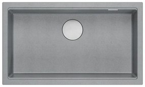 gránit mosogató Logan 110 Grey Metallic