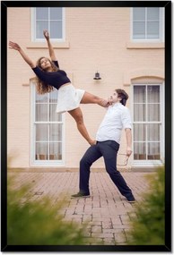 Poszterek keretben 40x60 Szeretem a táncot Tánc