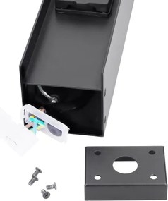 Brilagi - Kültéri lámpa 2 SCHUKO aljzattal 1xG9/11W/230V IP44 fekete