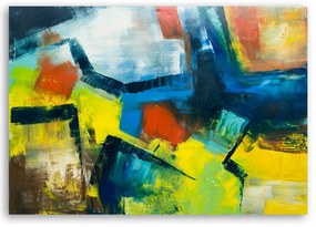 Gario Vászonkép Többszínu absztrakció Méret: 120 x 80 cm