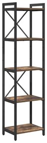 Könyvszekrény Füstölt tölgy 40 x 30 x 153 cm Faanyag