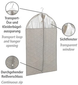 Balance bézs ruhazsák, 100 x 60 cm - Wenko