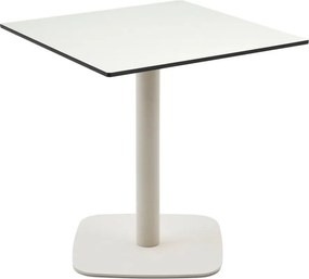 Fém kerti étkezőasztal 68x68 cm Dina – Kave Home