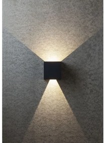 Redo 90176-LED Kültéri fali lámpa VARY 2xLED/6W/230V 4000K IP54 antracit