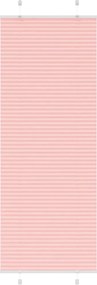 vidaXL pliszírozott redőny rózsaszín 75x200 cm szövetszélesség 74,4 cm