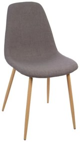 KÉSZLET 4x Étkezőszék ROKA söt. szürke