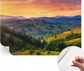 Öntapadós Dekoratív Fotótapéta Hálószobába Hegyi táj 152x104