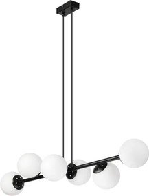 Brilagi - Függesztett csillár MALONY 6xE14/20W/230V fekete